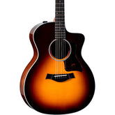 Taylor 214ce DLX Grand Auditorium Acoustic-Electric Guitar Tobacco Sunburst