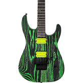 Jackson Pro Series Dinky DK3 Electric Guitar Green Glow