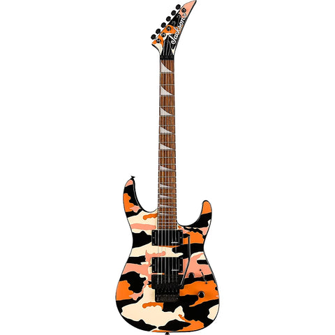Jackson X Series Soloist SLX DX Camo Electric Guitar Butterscotch Camo