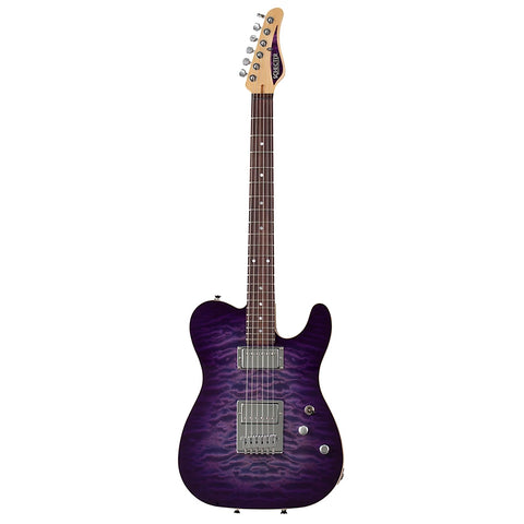 Schecter Guitar Research PT Custom Electric Guitar Plum Crazy Purple