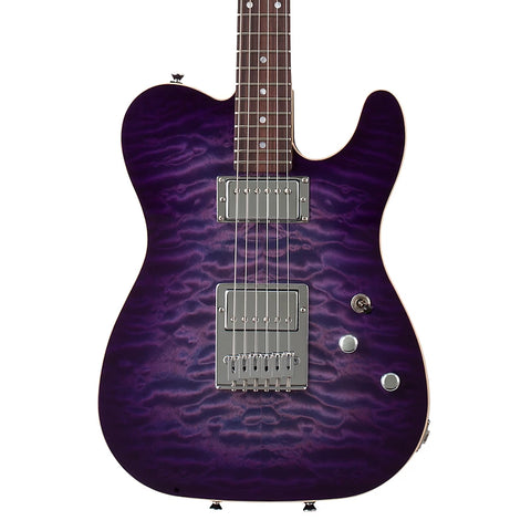 Schecter Guitar Research PT Custom Electric Guitar Plum Crazy Purple