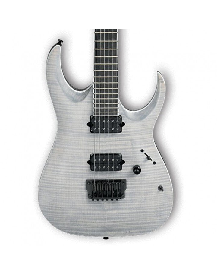 Ibanez RGAIX6FM Iron Label Electric Guitar - White Frost Flat