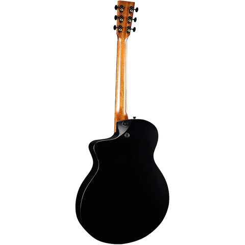 Martin SCE Custom Road Series Ziricote Acoustic-Electric Guitar Black