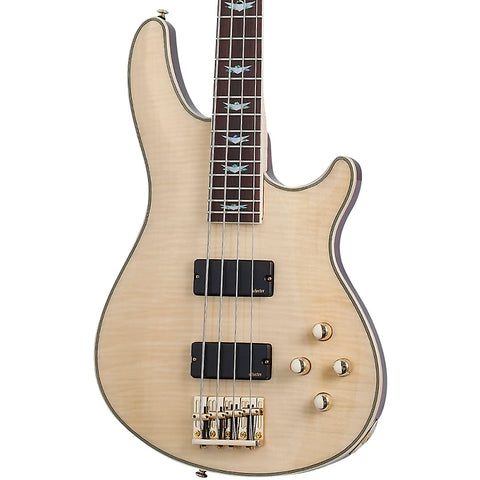 Schecter Guitar Research Omen Extreme-4 Electric Bass Gloss Natural
