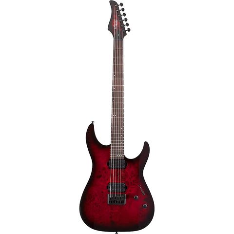 Schecter Guitar Research CR-6 Electric Guitar Black Cherry Burst