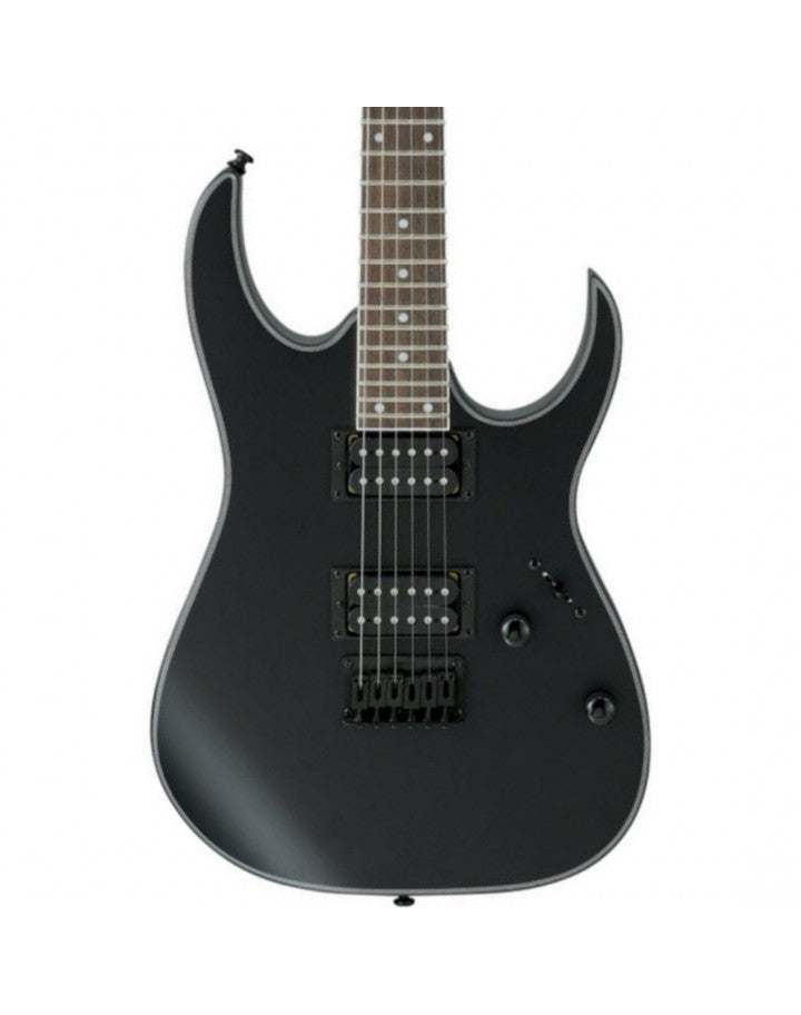 Ibanez RG421EX-BKF Electric Guitar - Black Flat