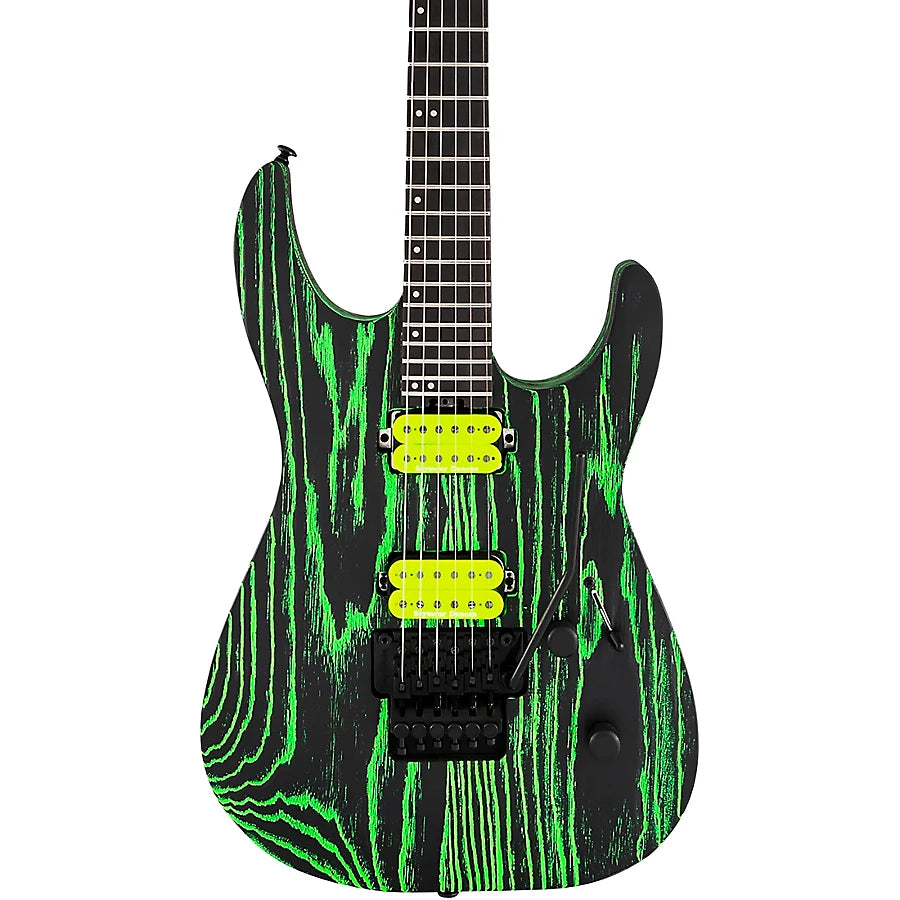 Jackson Pro Series Dinky DK3 Electric Guitar Green Glow